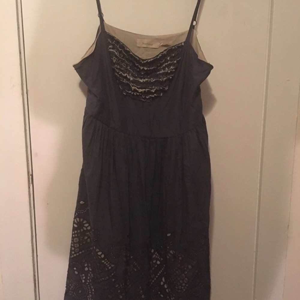 Burlapp spaghetti strap dress